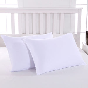 Pack of 4 Housewife Pillow Cases 100% Egyptian Cotton 200 Thread Count Pillowcase Pair